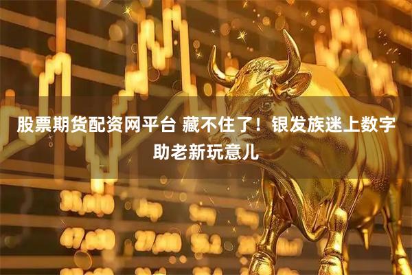 股票期货配资网平台 藏不住了！银发族迷上数字助老新玩意儿